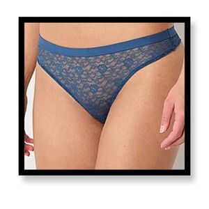 ⭐️⭐️2/$12-NWT-Arizona Body All Over Lace Thong Panty